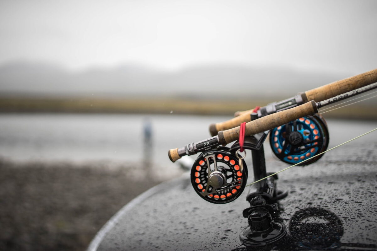 Veiðistangir - Samsettar flugustangir á bíl