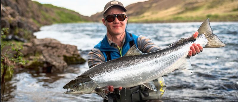 Flugur í Norðurá - þorsteinn Stefánsson viðtal