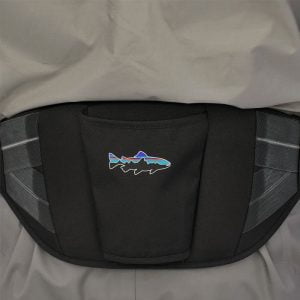 Patagonia vöðlubelti með bakstuðningi og festingu fyrir háf