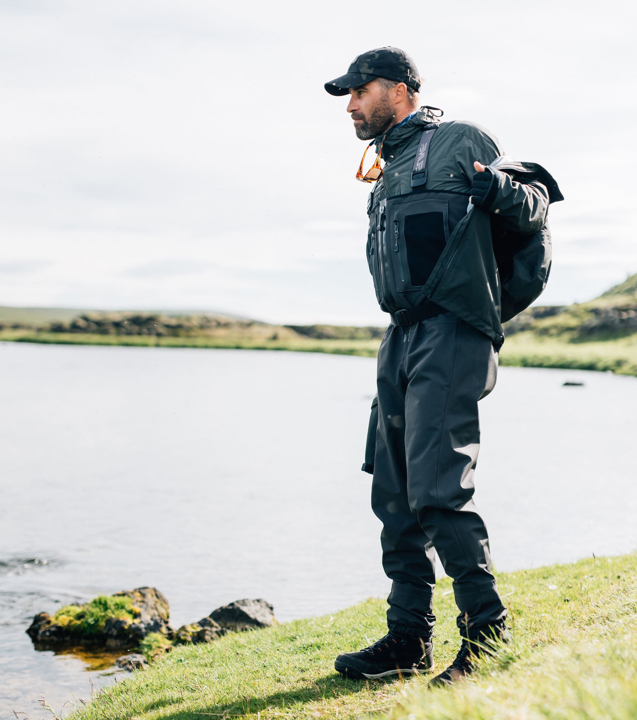 Laxá vöðlur með rennilás - frábærar öndunarvöðlur