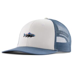Patagonia Stand Up Trout Trucker White Derhúfa