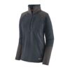 Patagonia W's R1 Fitz Roy 1/4-Zip S. Blue Veiðipeysa