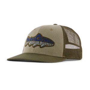 Patagonia Take a Stand Trucker Hat River Rock Green Derhúfa