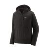 Patagonia R2 TechFace Pullover Hettupeysa - Black