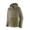 Patagonia R2 TechFace Pullover Hettupeysa - River Rock Green