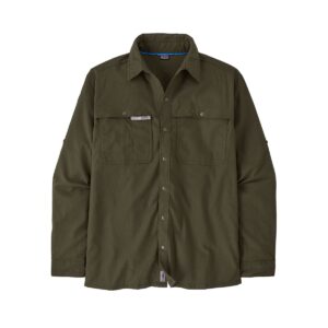 Patagonia Early Rise Stretch Veiðiskyrta - Pine Needle Green