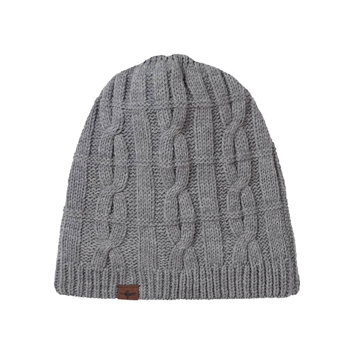 Sealskinz Blakeney - CW Vatnsheld Cable Knit Húfa Grá