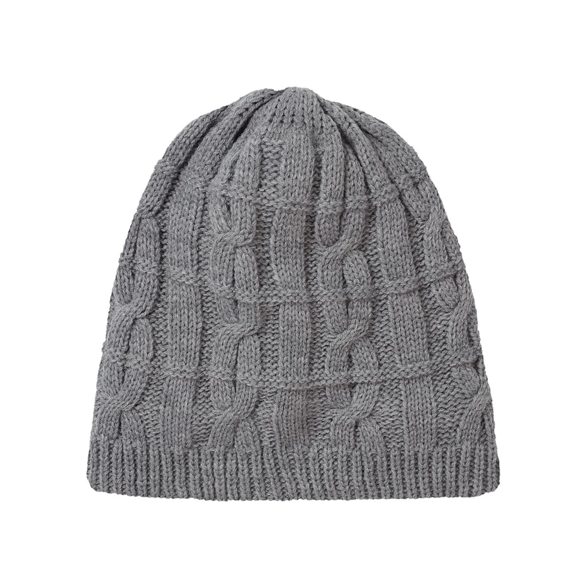 Sealskinz Blakeney - CW Vatnsheld Cable Knit Húfa Grá - Image 2