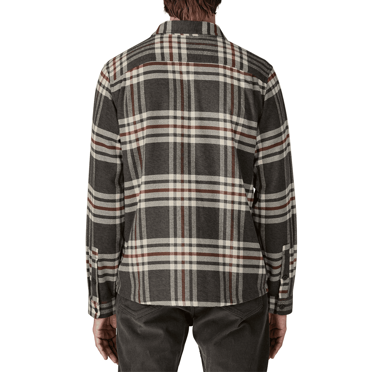 Patagonia Fjord Flannel Skyrta - Ink Black - Image 3