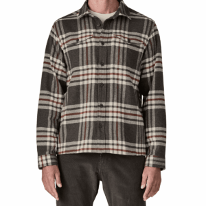 Alternative view of Patagonia Fjord Flannel Skyrta - Ink Black