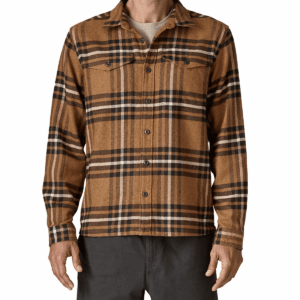 Alternative view of Patagonia Fjord Flannel Skyrta - Deer Brown