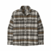 Patagonia Fjord Flannel Skyrta - Salt Grey