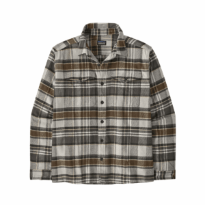 Patagonia Fjord Flannel Skyrta - Salt Grey