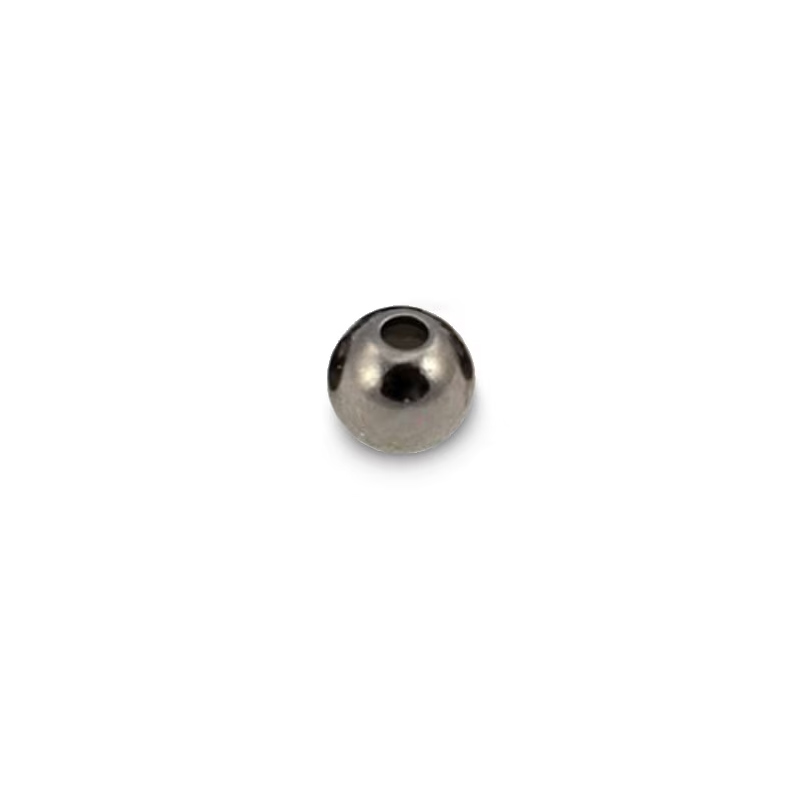 Fulling Mill Brass Beads - Black