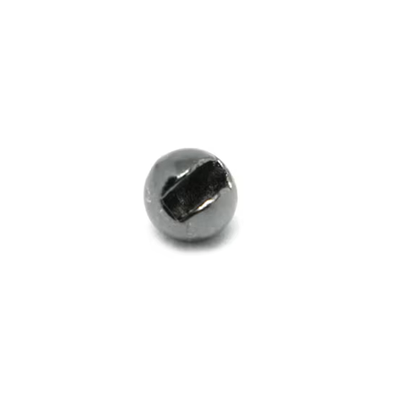 Fulling Mill Slotted Tungsten Beads - Black