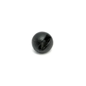 Fulling Mill Slotted Tungsten Beads - Matte Black