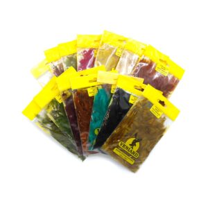 Veniard Loose Short Cock Hackles Natural - Hanafjaðrir