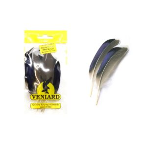 Veniard Mallard Duck Wing Quills Blue/White Tip