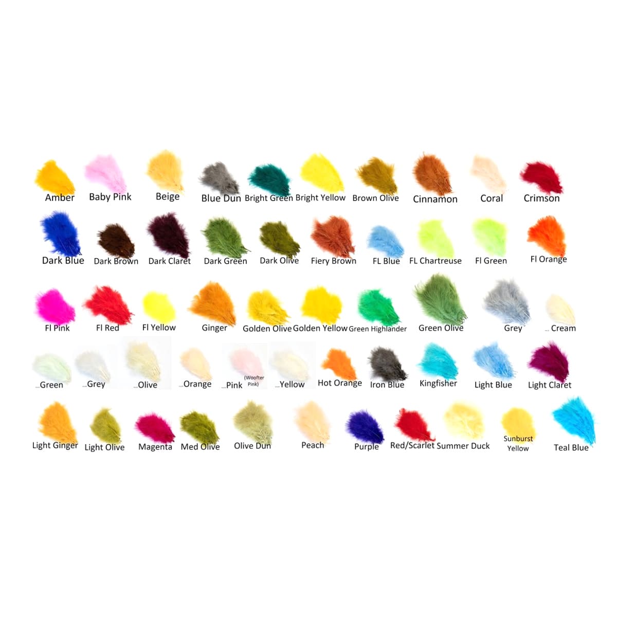 Veniard Turkey Marabou Large Selected - Image 2