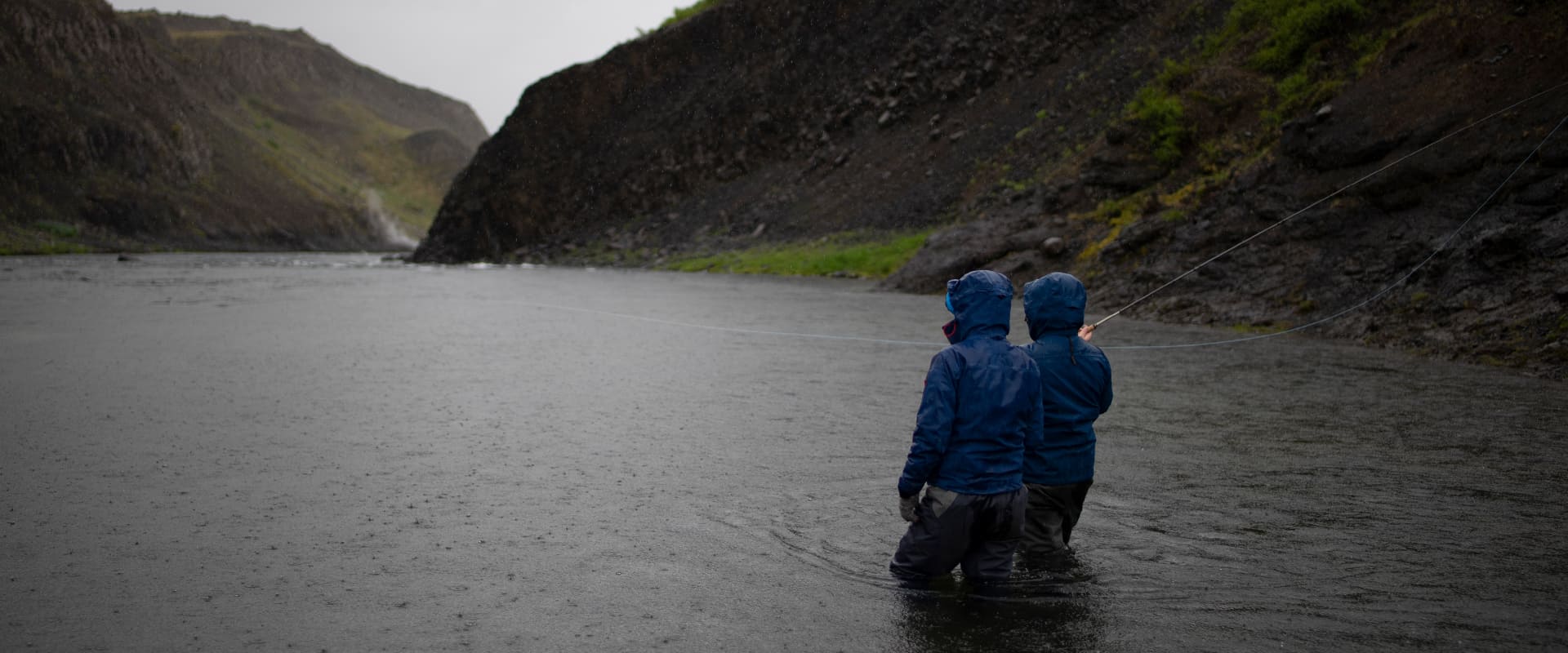Vöðlujakkar í fluguveiði