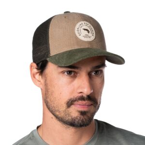 Alternative view of Guideline Badge Trucker Cap Forest Derhúfa