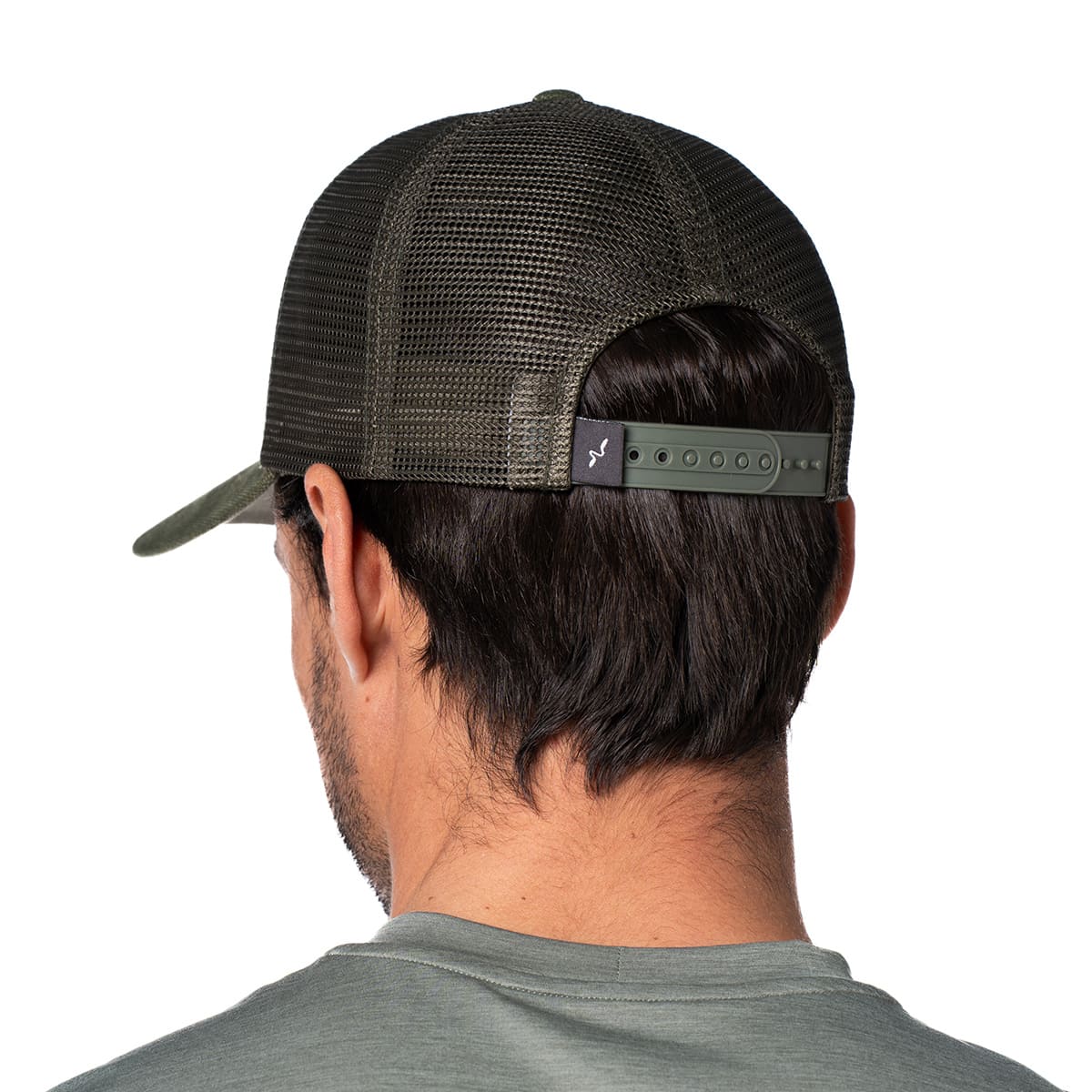Guideline Badge Trucker Cap Forest Derhúfa - Image 3