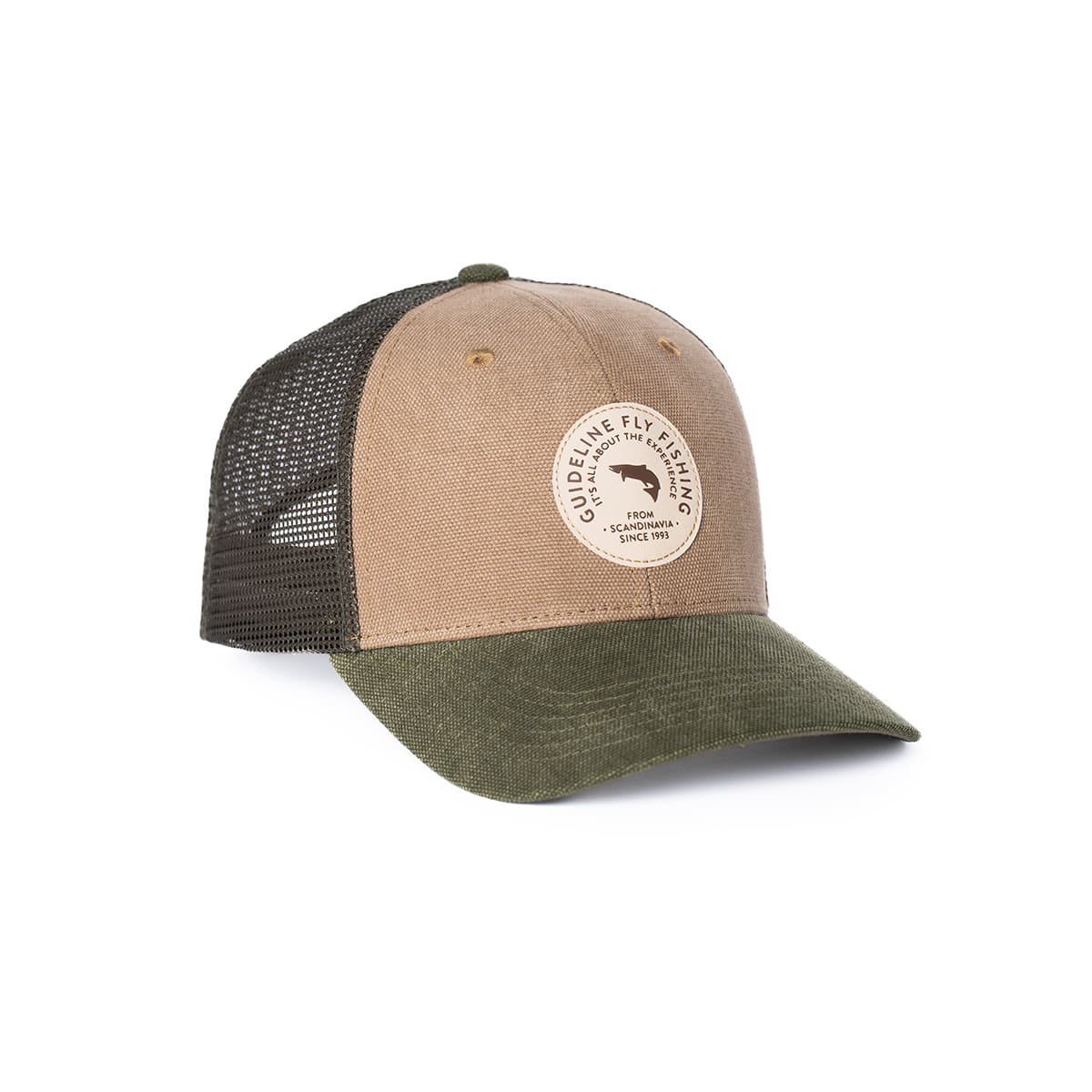 Guideline Badge Trucker Cap Forest Derhúfa
