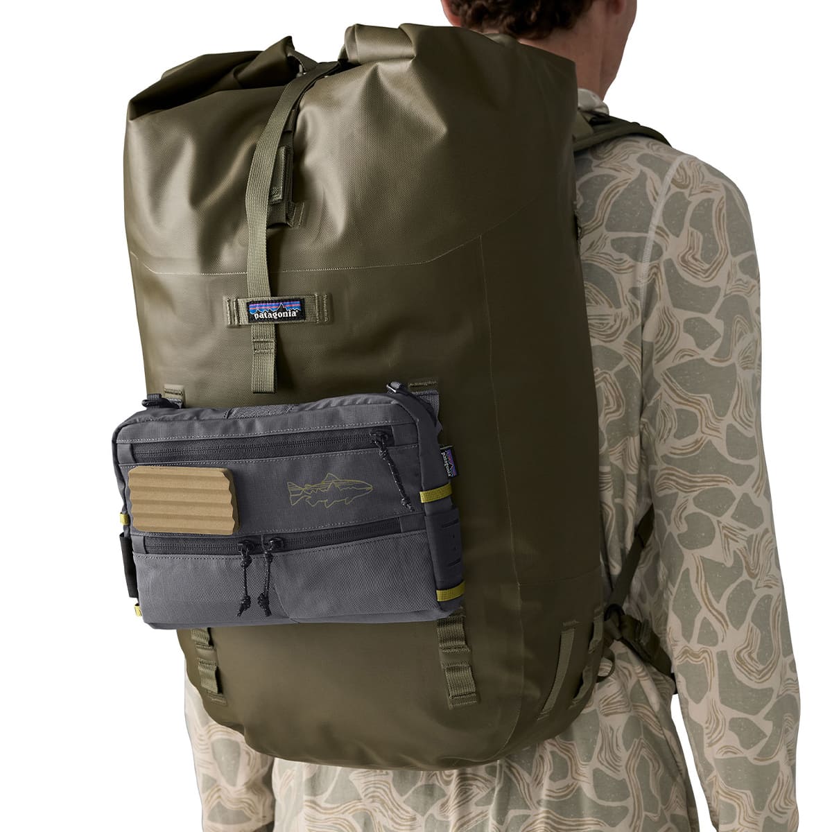 Patagonia Stealth Switch Pack 3L Veiðitaska - G. Green - Image 4