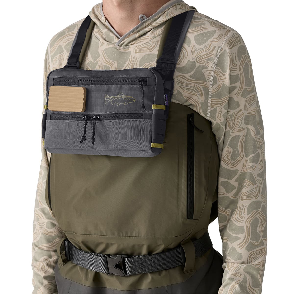 Patagonia Stealth Switch Pack 3L Veiðitaska - G. Green - Image 2