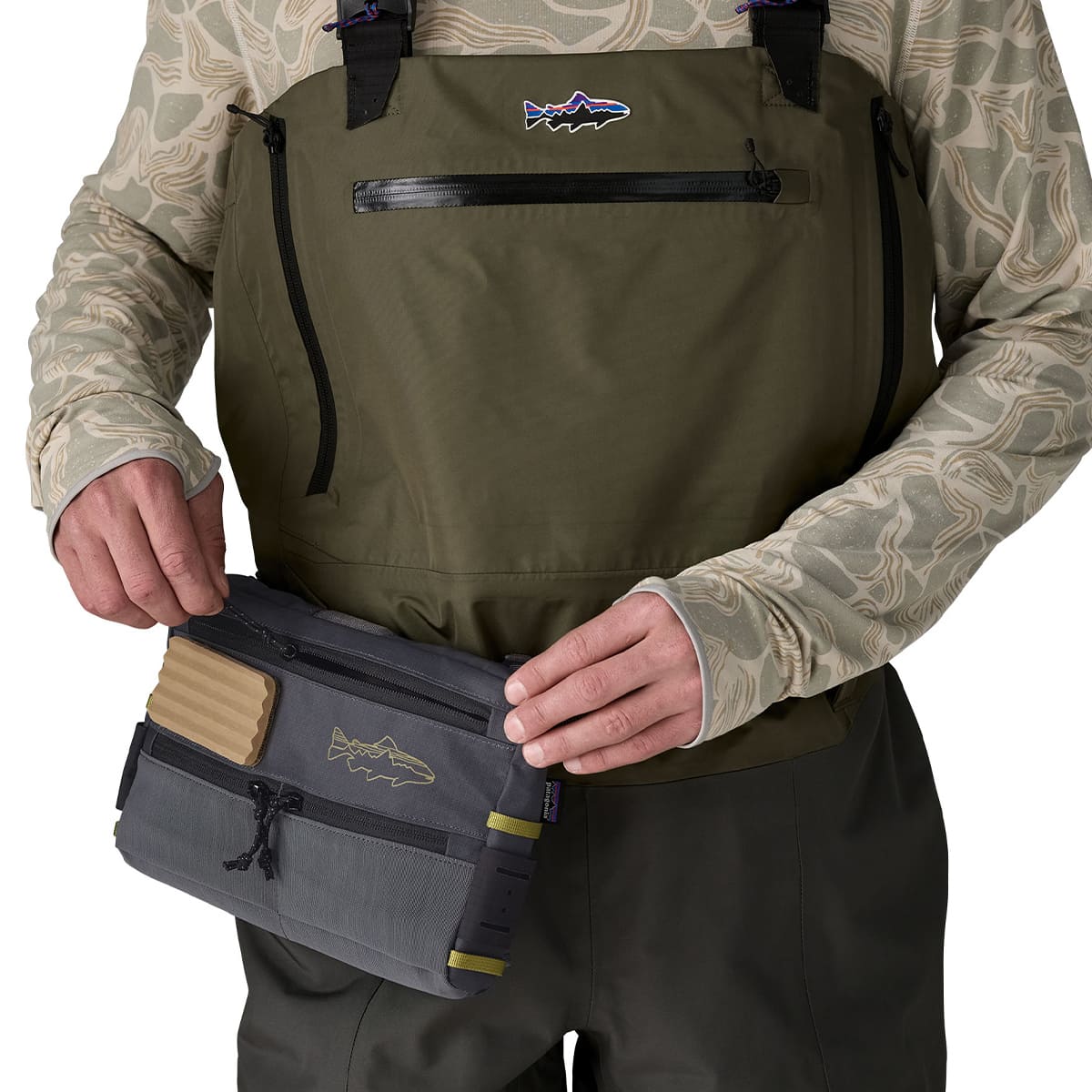 Patagonia Stealth Switch Pack 3L Veiðitaska - G. Green - Image 3