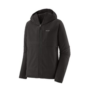 Patagonia R1 TechFace Fitz Roy Trout Black Hettupeysa