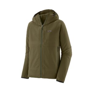 Patagonia R1 TechFace Fitz Roy Trout B. Green Hettupeysa