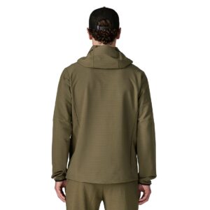 Alternative view of Patagonia R1 TechFace Fitz Roy Trout B. Green Hettupeysa