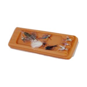 Tacky Fly Dock - MagPad - Burnt Orange Flugupaddi