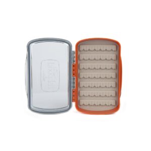 Tacky Pescador Small - Clear- Burnt Orange Flugubox