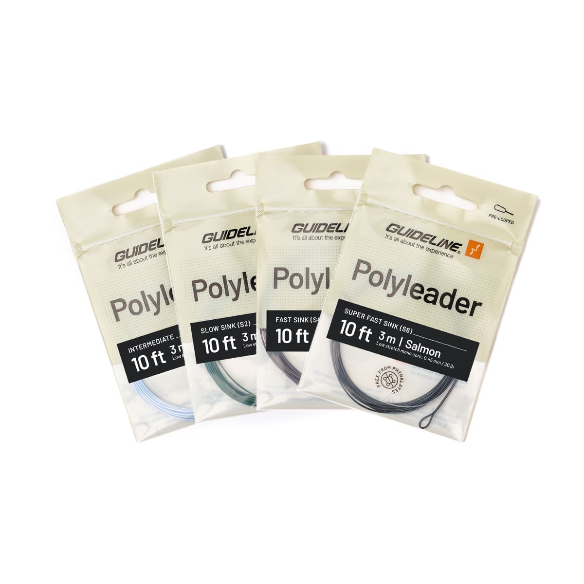 Guideline Salmon 10' Polyleader - Sökkendar
