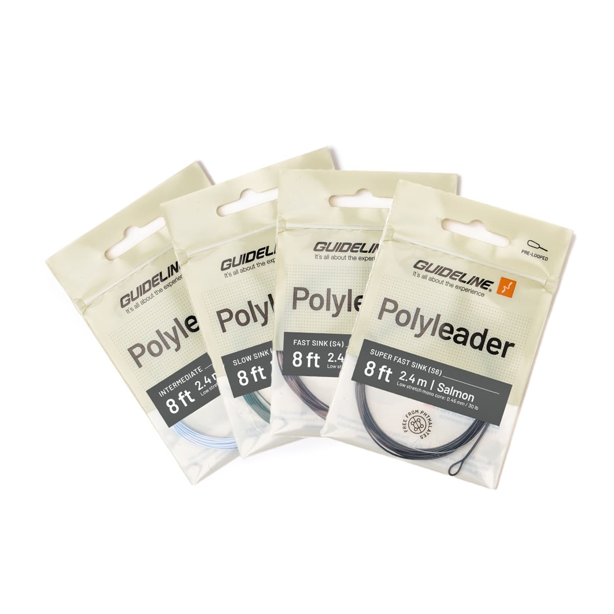 Guideline Salmon 8' Polyleader - Sökkendar