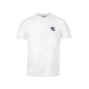 Loop Logo Atlantic Salmon O. White Stuttermabolur