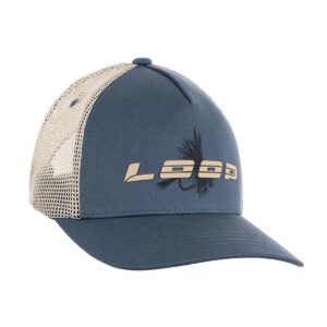 Loop Fly Trucker Cap Blue Gray Derhúfa