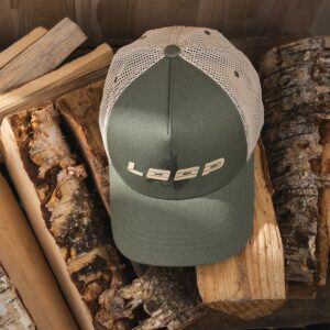 Alternative view of Loop Fly Trucker Cap River Green Derhúfa