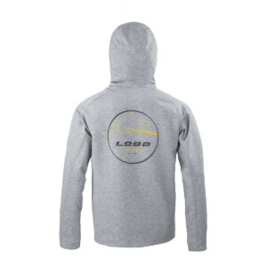 Alternative view of Loop Tech Hoodie Grey Hettupeysa